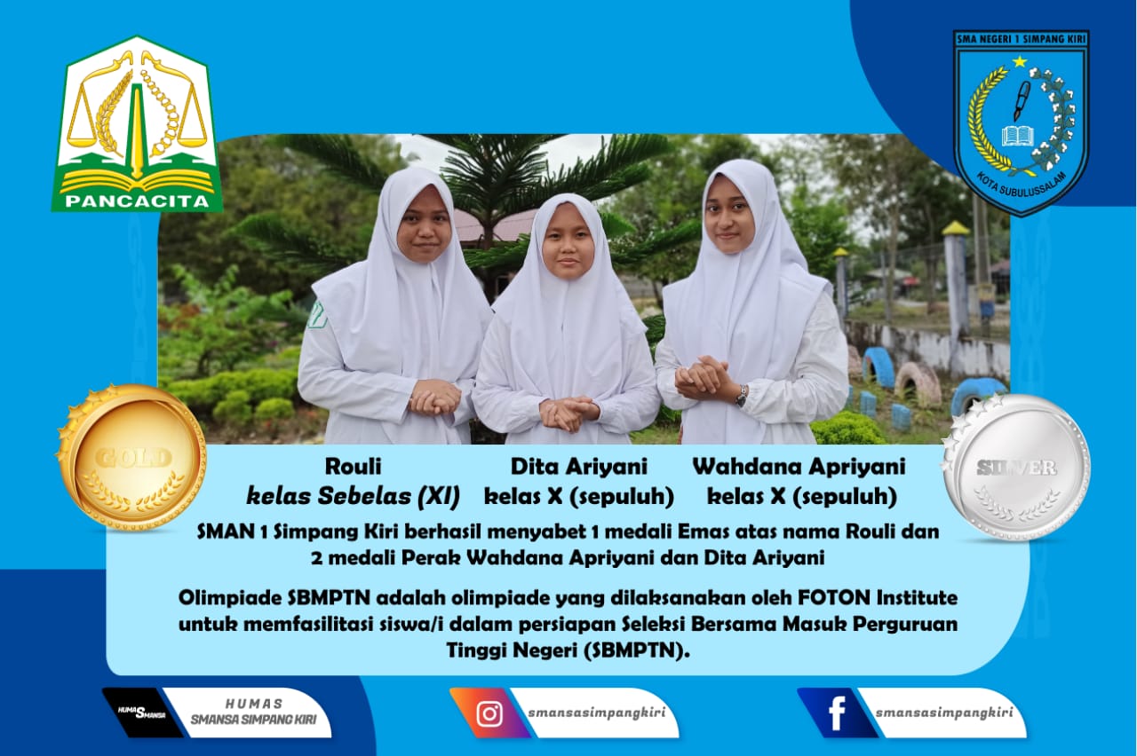 Pelajar Aceh Boyong Delapan Medali di Olimpiade OSBMPTN 2020 | www.newsanalisa.com