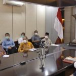 Gubernur Aceh Ikuti Rakor Pelarangan Mudik Bersama Satgas Covid-19 Nasional