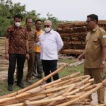 Sekda Aceh Kunjungi Tempat Pengolahan Rotan di Simuelue