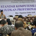 Asisten 3 Sekda Aceh Buka Sosialisasi Standar Kompetensi Jabatan