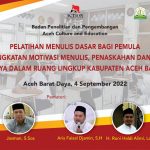 Arah Baru Literasi Aceh Barat Daya
