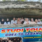 Mahasiswa Unigha Studi Tour ke Situs Sejarah Benteng Anoi Itam