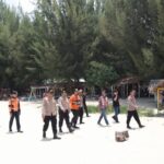 Waka Polres Aceh Besar Patroli di Objek Wisata Pantai Lhoknga